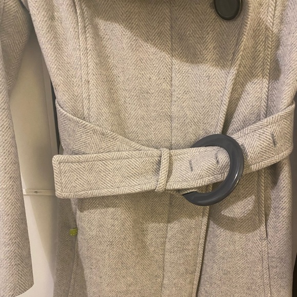 Soia & Kyo Gray Wool Coat - Picture 10 of 11